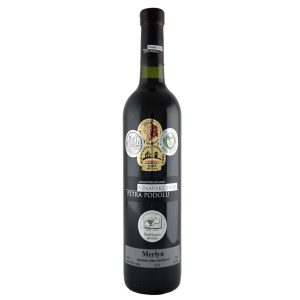 PODOLA – Merlyn (Merlot) 2018, akostné značkové víno, suché, 0.75l