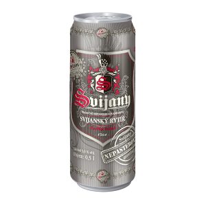 Svijany-Svijanský Rytíř 12 %, svetlý ležiak, nepasterizované, 5.0%alc. ,0.5l plech